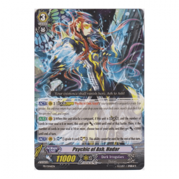 Cardfight!! Vanguard Promotional Card : PR/0146 Psychic of Ash, Hadar