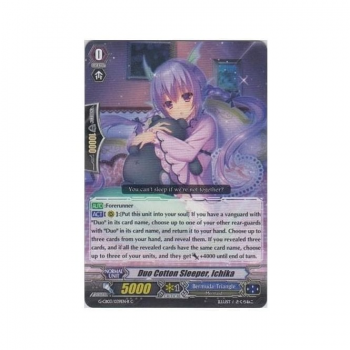 Duo Cotton Sleeper, Ichika (Black) : G-CB03-039 - Cardfight!! Vanguard Single Card