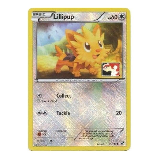 Pokemon Single Promotional Card - Lillipup League Promo 81/114 | Chaos Cards Pokemon Single Promotional Card - Lillipup League Promo 81/114 | Chaos Cards