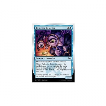 Defective Detective : UNSTABLE 032/216 - Magic the Gathering Single Card