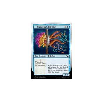 Numbing Jellyfish : UNSTABLE 042/216 - Magic the Gathering Single Card