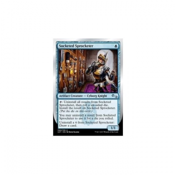 Socketed Sprocketer : UNSTABLE 044/216 - Magic the Gathering Single Card