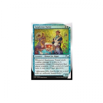 Suspicious Nanny : UNSTABLE 047/216 - Magic the Gathering Single Card