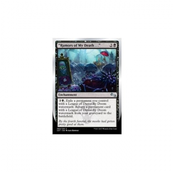 Rumors of My Death . . . : UNSTABLE 065/216 - Magic the Gathering Single Card