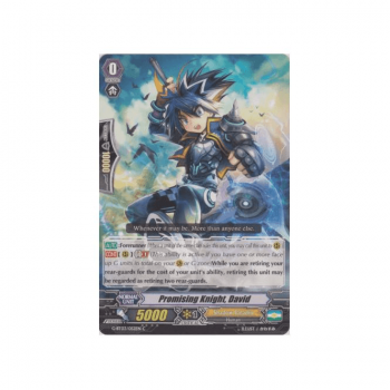 Promising Knight, David : G-BT03-052 - Cardfight!! Vanguard Single Card