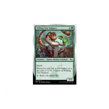 Willing Test Subject : UNSTABLE 126/216 - Magic the Gathering Single Card