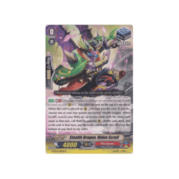 Stealth Dragon, Hiden Scroll : G-BT03-081 - Cardfight!! Vanguard Single Card