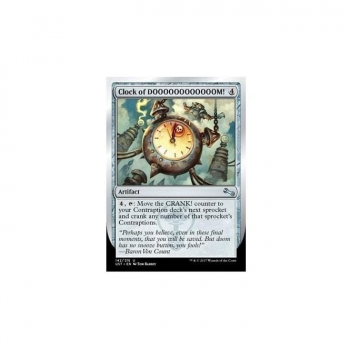 Clock of DOOOOOOOOOOOOM! : UNSTABLE 142/216 - Magic the Gathering Single Card