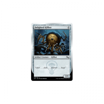 Delighted Killbot : UNSTABLE 145c/216 - Magic the Gathering Single Card