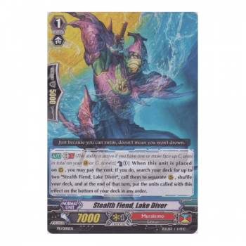 Cardfight!! Vanguard Promotional Card : PR/0198 Stealth Fiend, Lake Diver