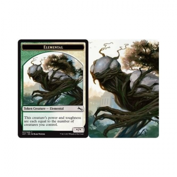 Elemental (Double Faced) (TOKEN) : UNSTABLE TOKEN 17/268 - Magic the Gathering Single Card