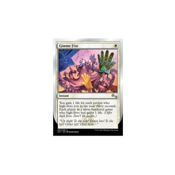 Gimme Five (FOIL) : UNSTABLE 007/216 - Magic the Gathering Single Card