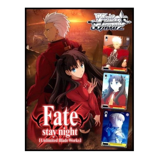 Weiss Schwarz English Booster Box Packs Fate Stay Night Unlimited Blade Works Chaos Cards Weiss Schwarz English Booster Box Packs Fate Stay Night Unlimited Blade Works Chaos Cards