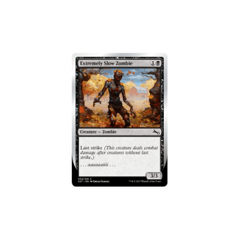 Extremely Slow Zombie (Autumn) (FOIL) : UNSTABLE 054c/216 - Magic the Gathering Single Card