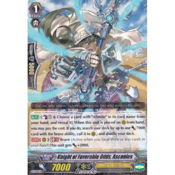 Knight of Favorable Odds, Ascanius : G-BT14-031 - Cardfight!! Vanguard Single Card