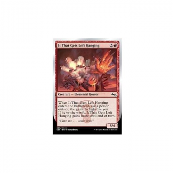 It That Gets Left Hanging (FOIL) : UNSTABLE 089/216 - Magic the Gathering Single Card