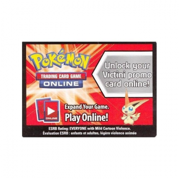 Pokemon Code Card : Victini Tin for Online Play only - X 1