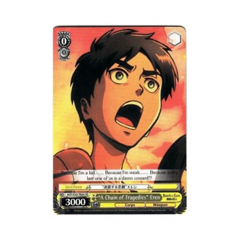Weiss/Schwarz Single S35 - Attack on Titan TE04 : "A Chain of Tragedies" Eren