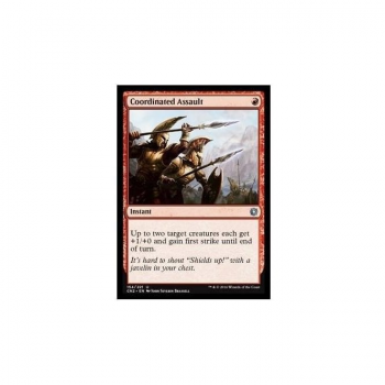 Coordinated Assault : CONSPIRACY: TAKE THE CROWN 154/221 - Magic the Gathering Single Card