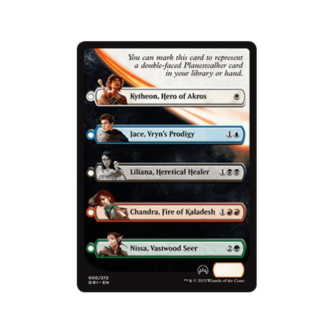 mtg origins checklist card Magic Booster Pack Ixalan Tokens Type Checklist Card - Magic Origins