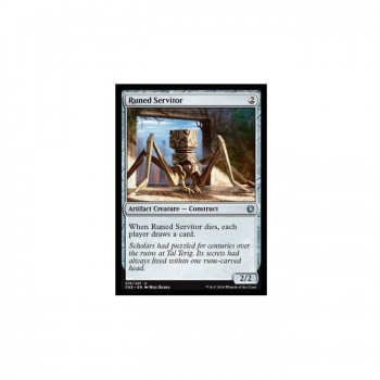 Runed Servitor : CONSPIRACY: TAKE THE CROWN 216/221 - Magic the Gathering Single Card