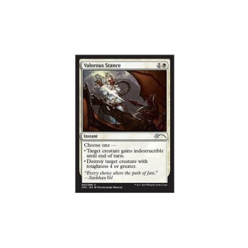 Magic the Gathering PROMO CARD CLASH PACK - MAGIC ORIGINS Single Card : #3 of 6 Valorous Stance