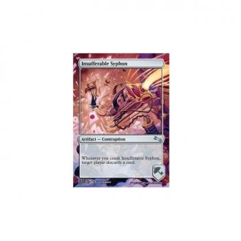 Insufferable Syphon (FOIL) : UNSTABLE 191/216 - Magic the Gathering Single Card