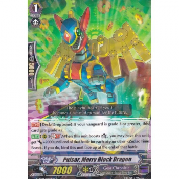 Pulsar, Merry Block Dragon : G-BT14-049 - Cardfight!! Vanguard Single Card