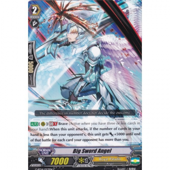 Big Sword Angel : G-BT14-053 - Cardfight!! Vanguard Single Card