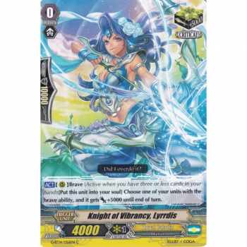 Knight of Vibrancy, Lyrrdis : G-BT14-056 - Cardfight!! Vanguard Single Card