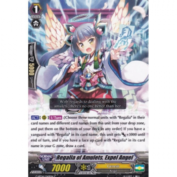 Regalia of Amulets, Expel Angel : G-BT14-069 - Cardfight!! Vanguard Single Card