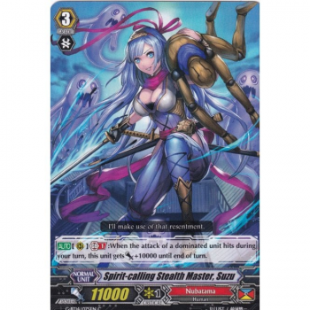 Spirit-calling Stealth Master, Suzu : G-BT14-075 - Cardfight!! Vanguard Single Card