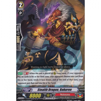 Stealth Dragon, Bakuren : G-BT14-077 - Cardfight!! Vanguard Single Card