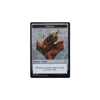 Emblem - Ob Nixilis reignited (TOKEN) : DUEL DECKS: NISSA VS. OB NIXILIS TOKEN 76/76 - Magic the Gathering Single Card