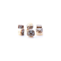 Halfsies Dice Set : Latte Dice (Poly 7 set) - Image 2
