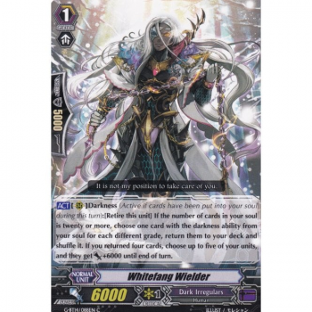 Whitefang Wielder : G-BT14-088 - Cardfight!! Vanguard Single Card