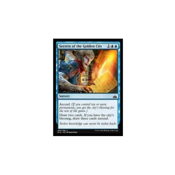 Secrets of the Golden City : RIVALS OF IXALAN 052/196 - Magic the Gathering Single Card
