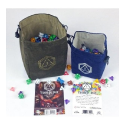 Third Die Standing Dice Bag : Bag of Hoarding Extra Large Deep Green