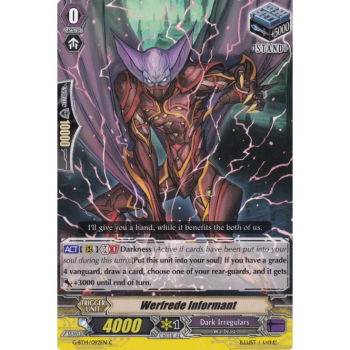 Werfrede Informant : G-BT14-092 - Cardfight!! Vanguard Single Card