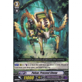 Pulsar, Proceed Sheep : G-BT14-093 - Cardfight!! Vanguard Single Card
