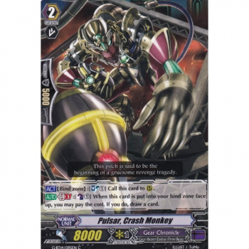 Pulsar, Crash Monkey : G-BT14-095 - Cardfight!! Vanguard Single Card