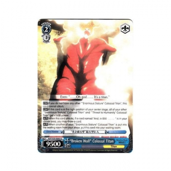 Weiss/Schwarz Single S35 - Attack on Titan E093 : 'Broken Wall' Colossal Titan