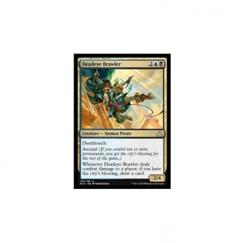 Deadeye Brawler : RIVALS OF IXALAN 155/196 - Magic the Gathering Single Card