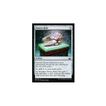Orazca Relic : RIVALS OF IXALAN 181/196 - Magic the Gathering Single Card