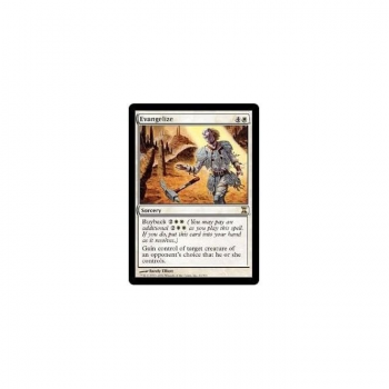 Evangelize : TIME SPIRAL 016/301 - Magic the Gathering Single Card
