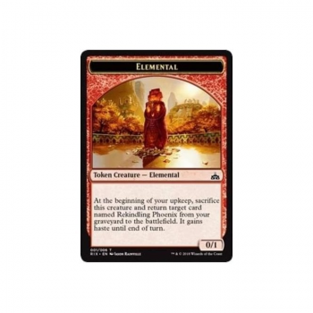 Elemental (TOKEN) : RIVALS OF IXALAN TOKEN 01 - Magic the Gathering Single Card