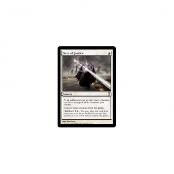 Gaze of Justice : TIME SPIRAL 020/301 - Magic the Gathering Single Card