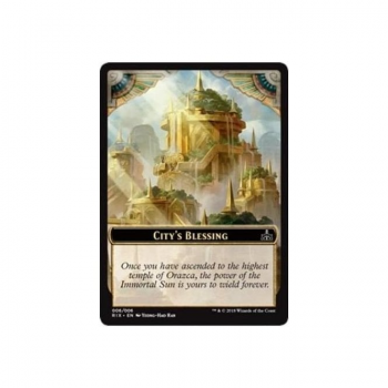 City's Blessing (TOKEN) : RIVALS OF IXALAN TOKEN 06 - Magic the Gathering Single Card