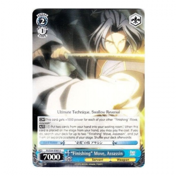 Weiss/Schwarz Single S34 - Fate stay night Unlimited Blade Works E085 : "Finishing" Move, Assassin