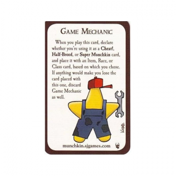 Munchkin Promotional Card : Game Mechanic